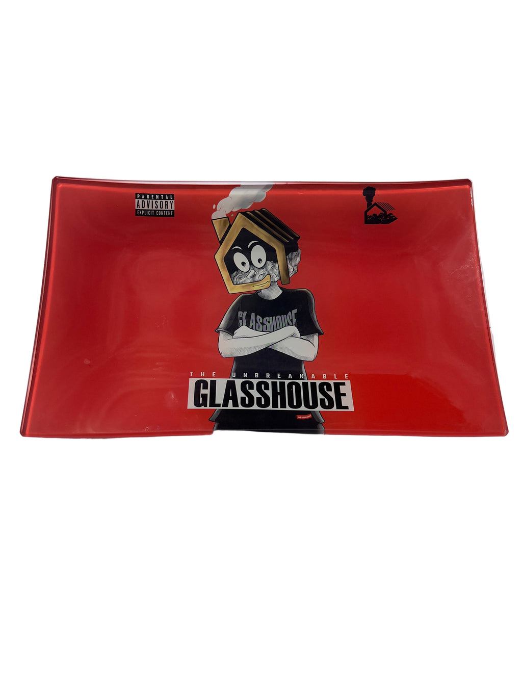 Plane Jane Glass Tray