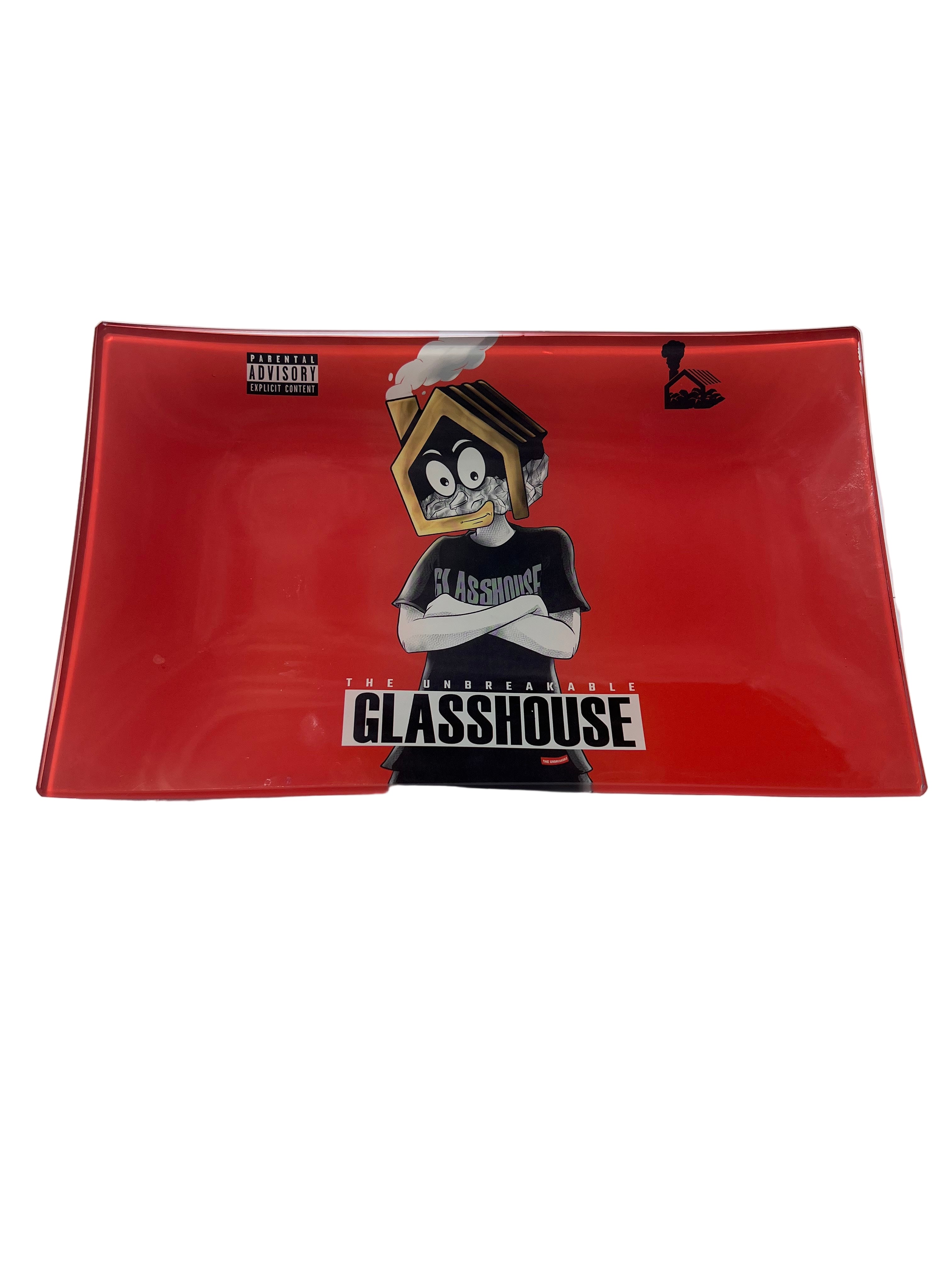 Plane Jane Glass Tray